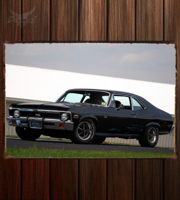Металлическая табличка Chevrolet Nova SS 396 153